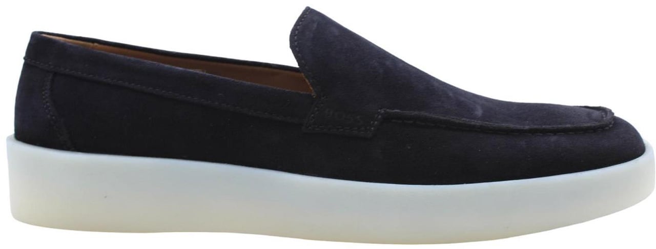 Boss Mocassin Blue Blauw