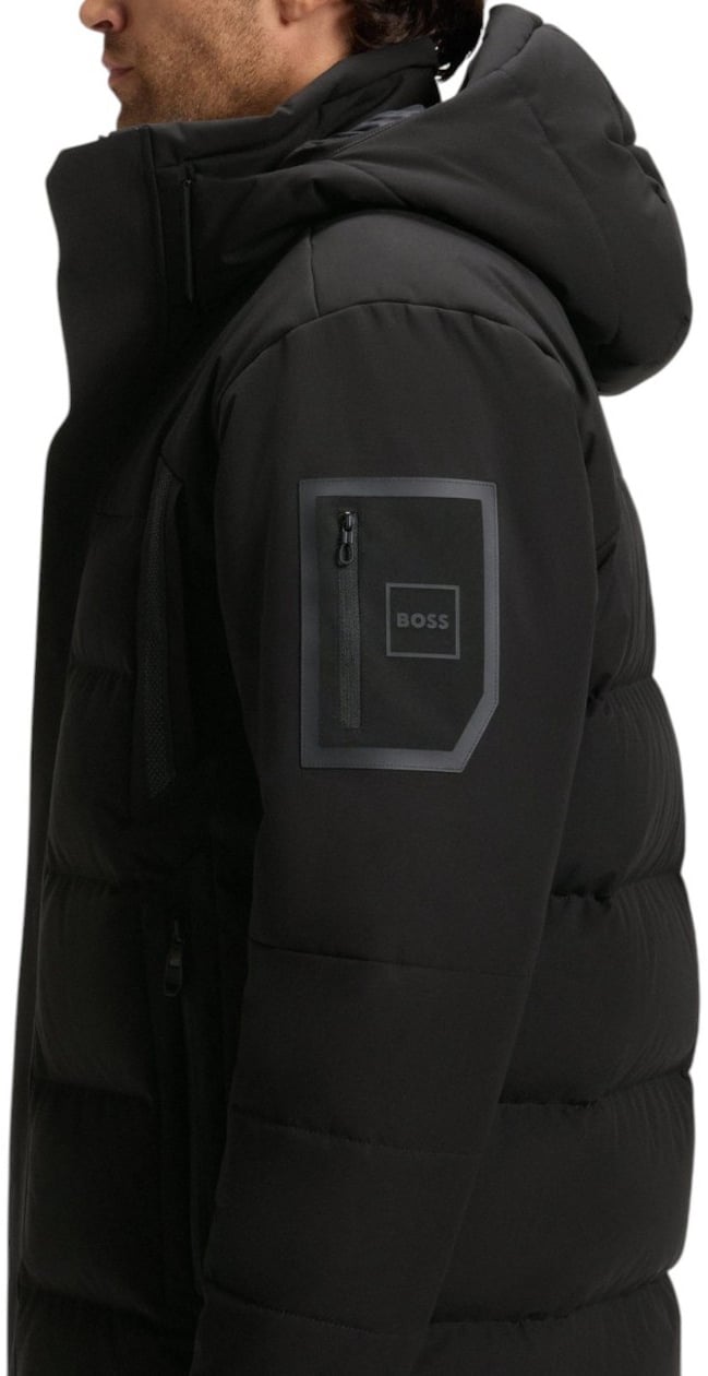 Boss Heren Jas Zwart