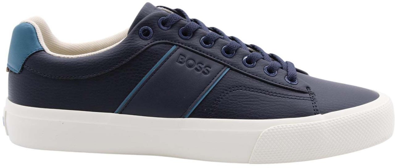 Boss Sneaker Blue Blauw
