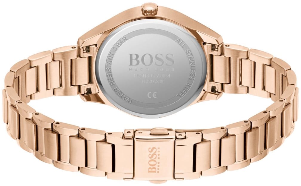 Boss Grand Course 36mm Quartz Watch Goud
