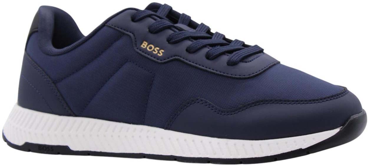 Boss Sneaker Blue Blauw