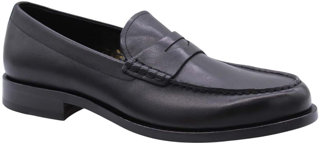 Boss Mocassin Black Zwart