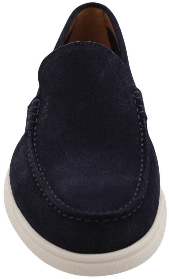 Boss Mocassin Blue Blauw