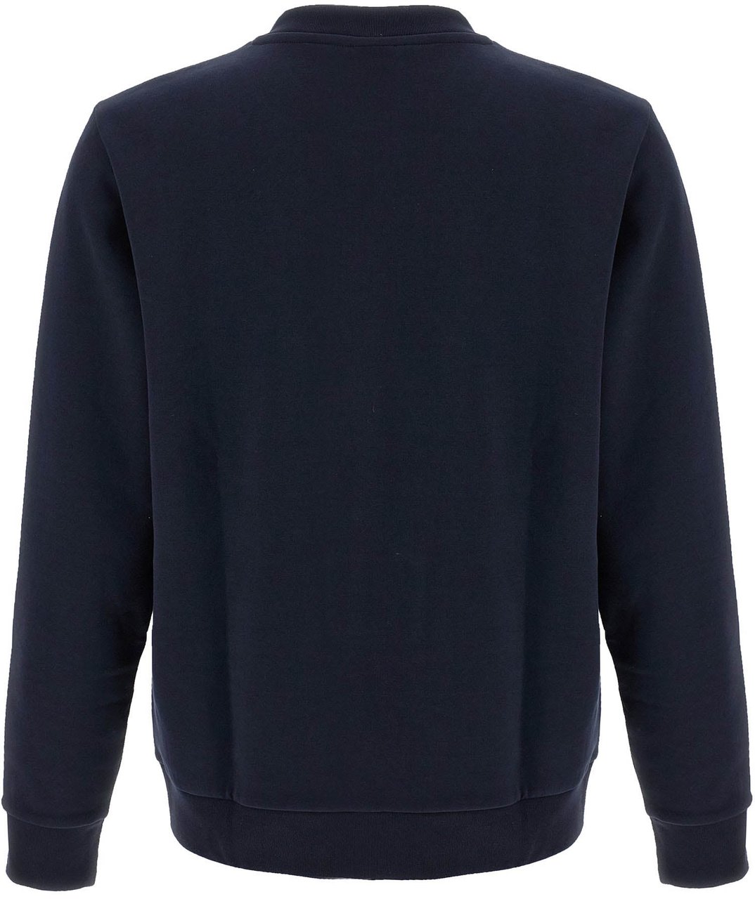 Boss Hugo Boss Blue Cotton Sweatshirt Blauw