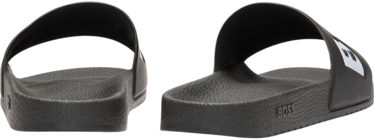 Boss Heren Slippers Zwart