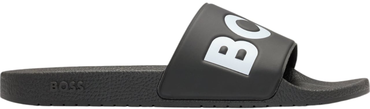 Boss Heren Slippers Zwart