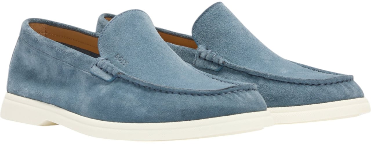 Boss Heren Loafer Blauw