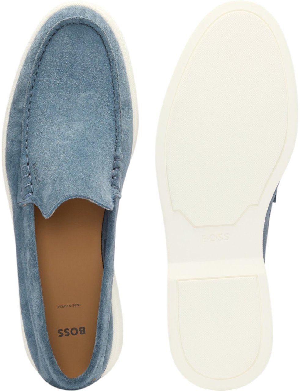 Boss Heren Loafer Blauw