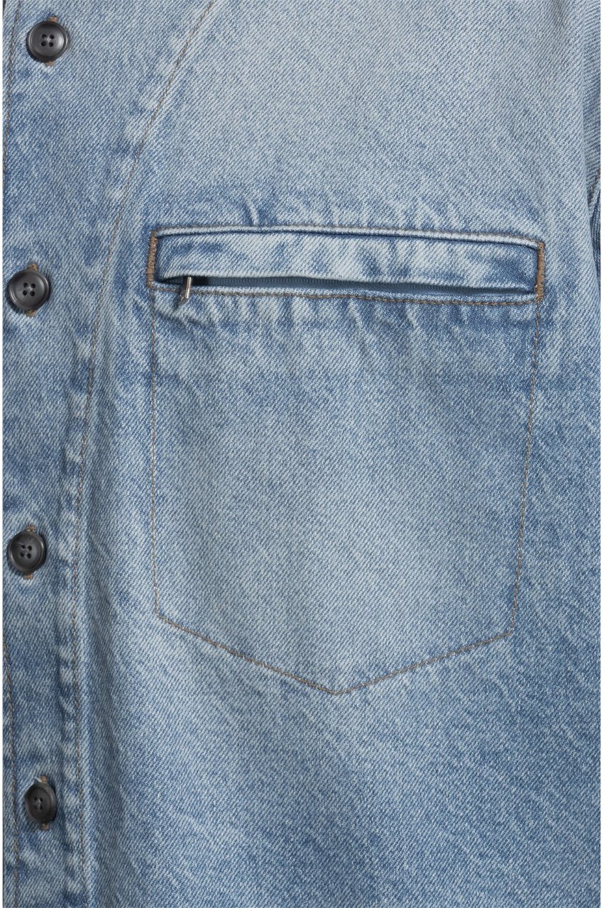 Boss Heren Overshirt Blauw