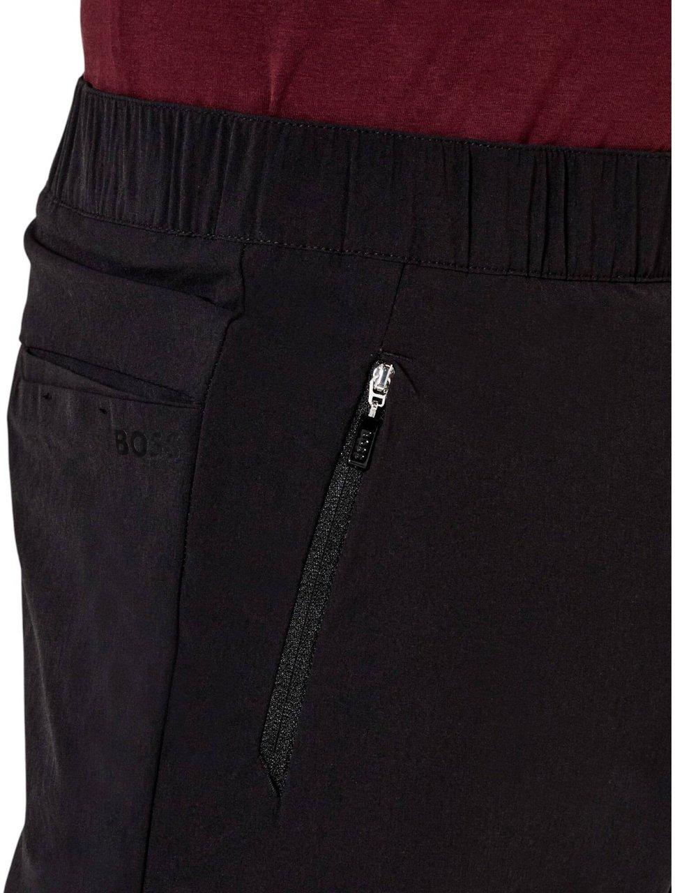 Boss Heren Broek Zwart