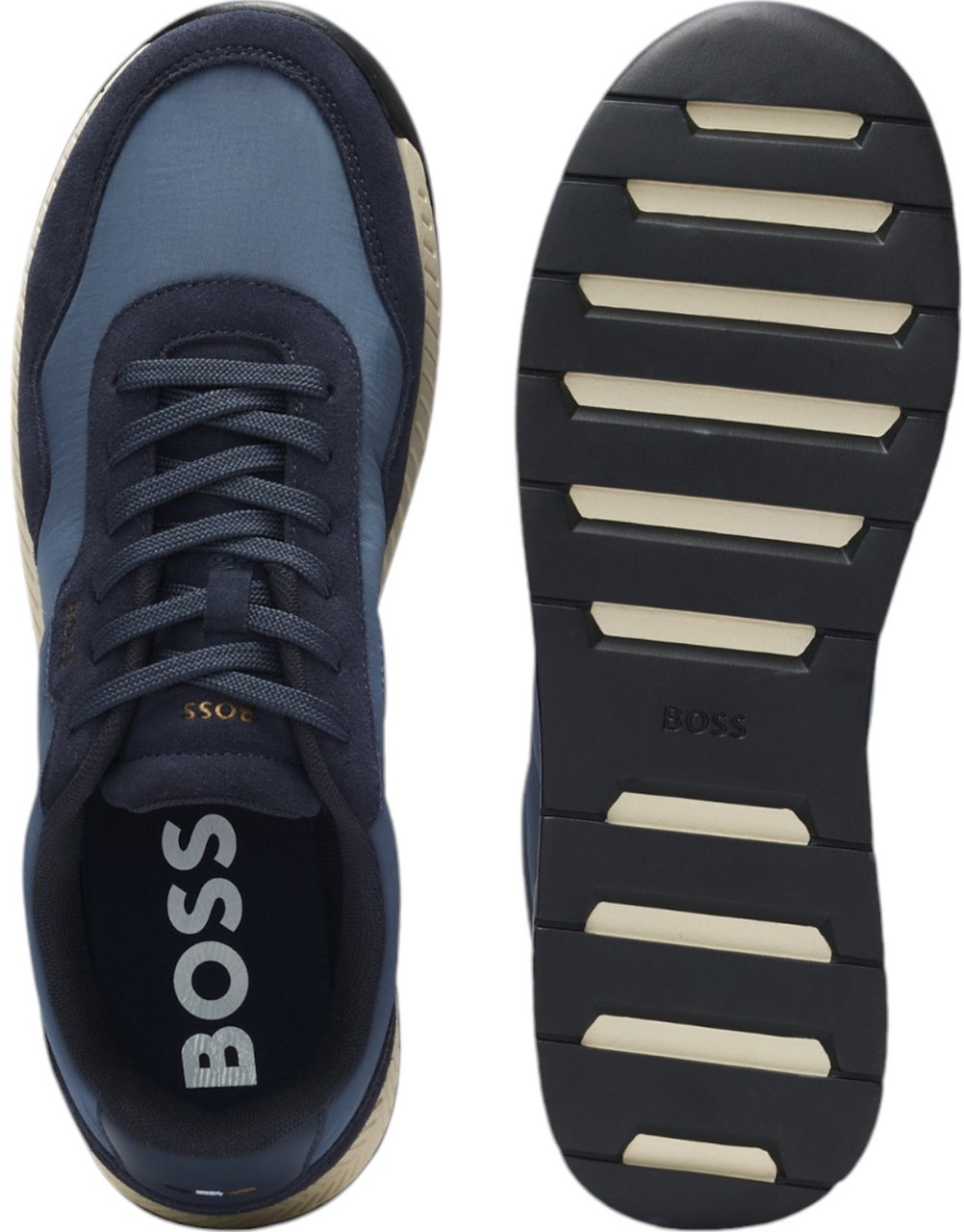 Boss Heren Sneaker Blauw