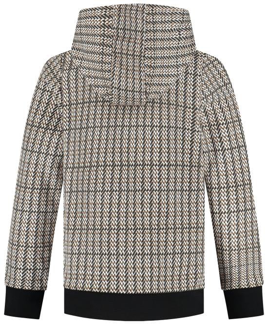 Boss Sweater Met Kap Bruin