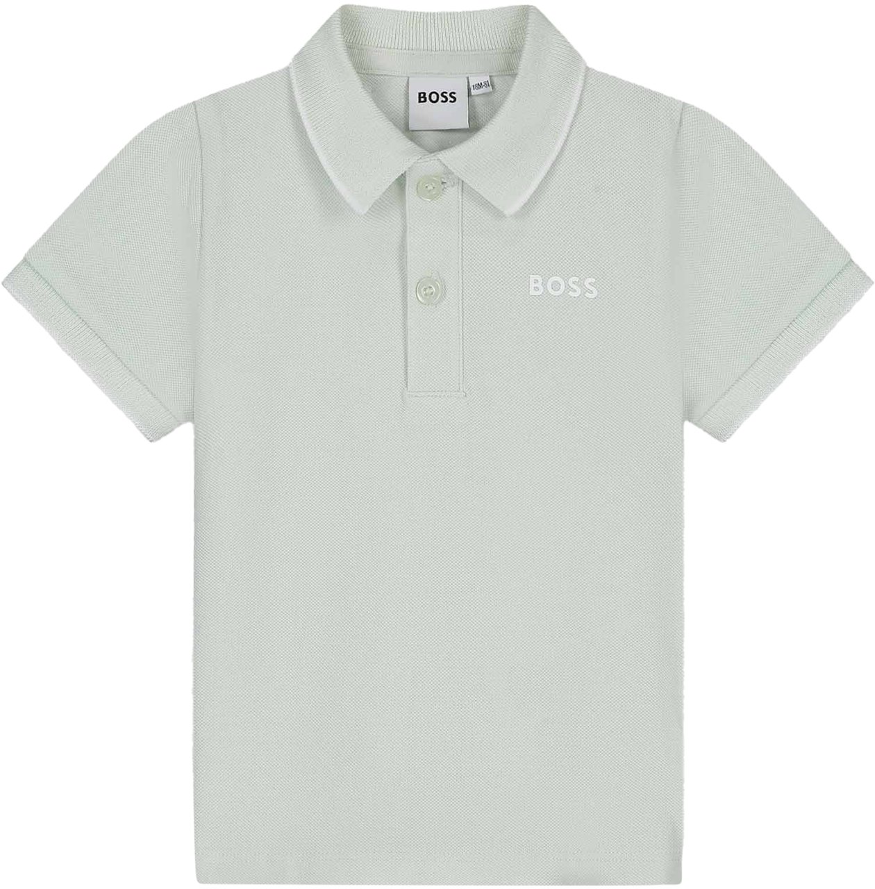 Boss Polo Met Korte Mouwen Groen