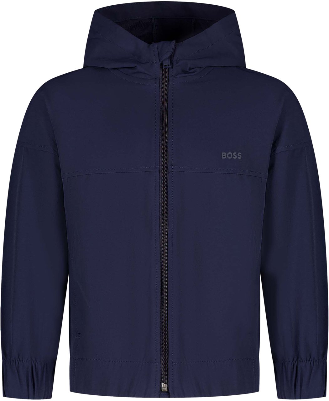 Boss Vest Met Kap Blauw