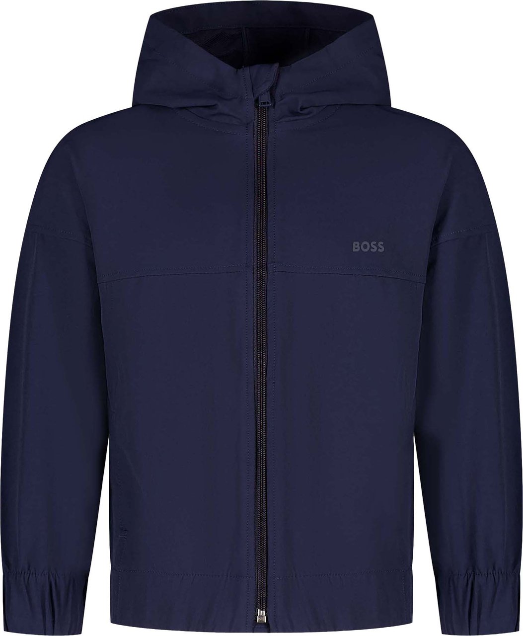 Boss Vest Met Kap Blauw