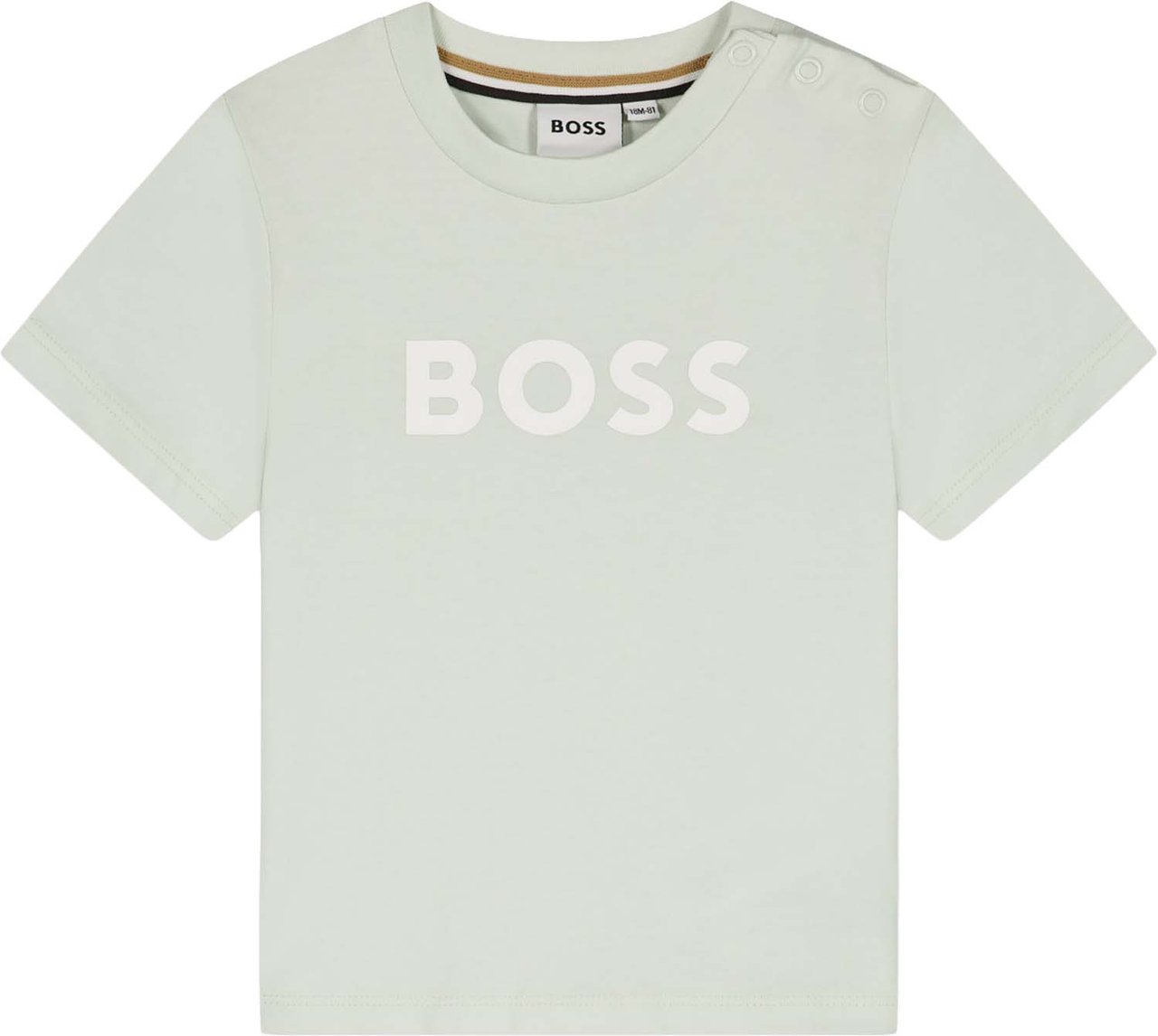 Boss T-shirt Korte Mouwen Groen