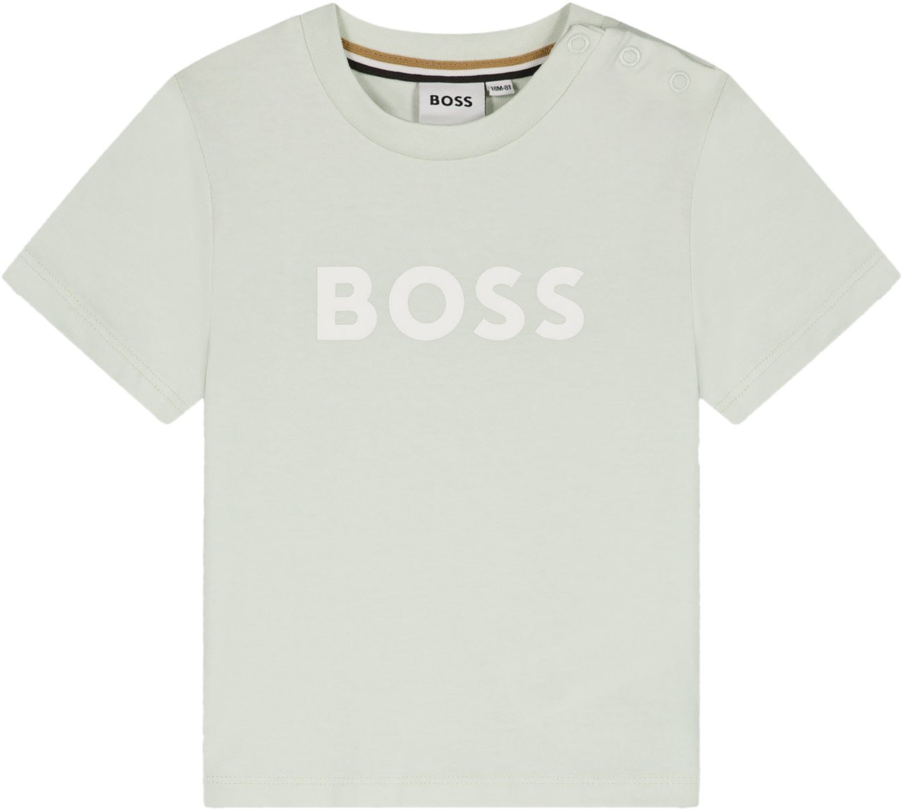 Boss T-shirt Korte Mouwen Groen