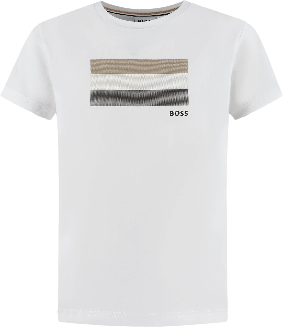 Boss T-shirt Korte Mouwen Wit