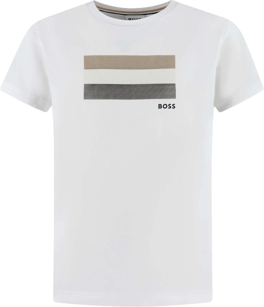 Boss T-shirt Korte Mouwen Wit