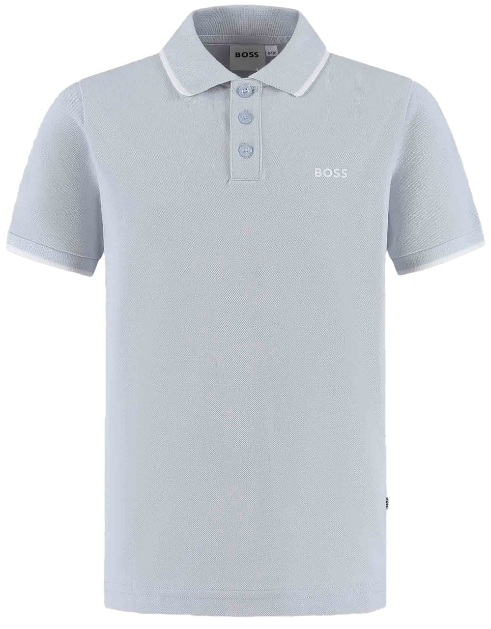 Boss Polo Met Korte Mouwen Blauw