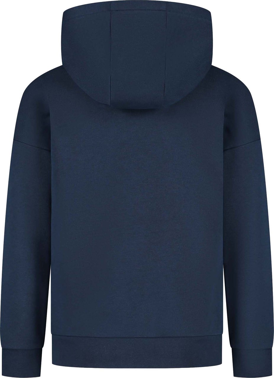 Boss Sweater Met Kap Blauw