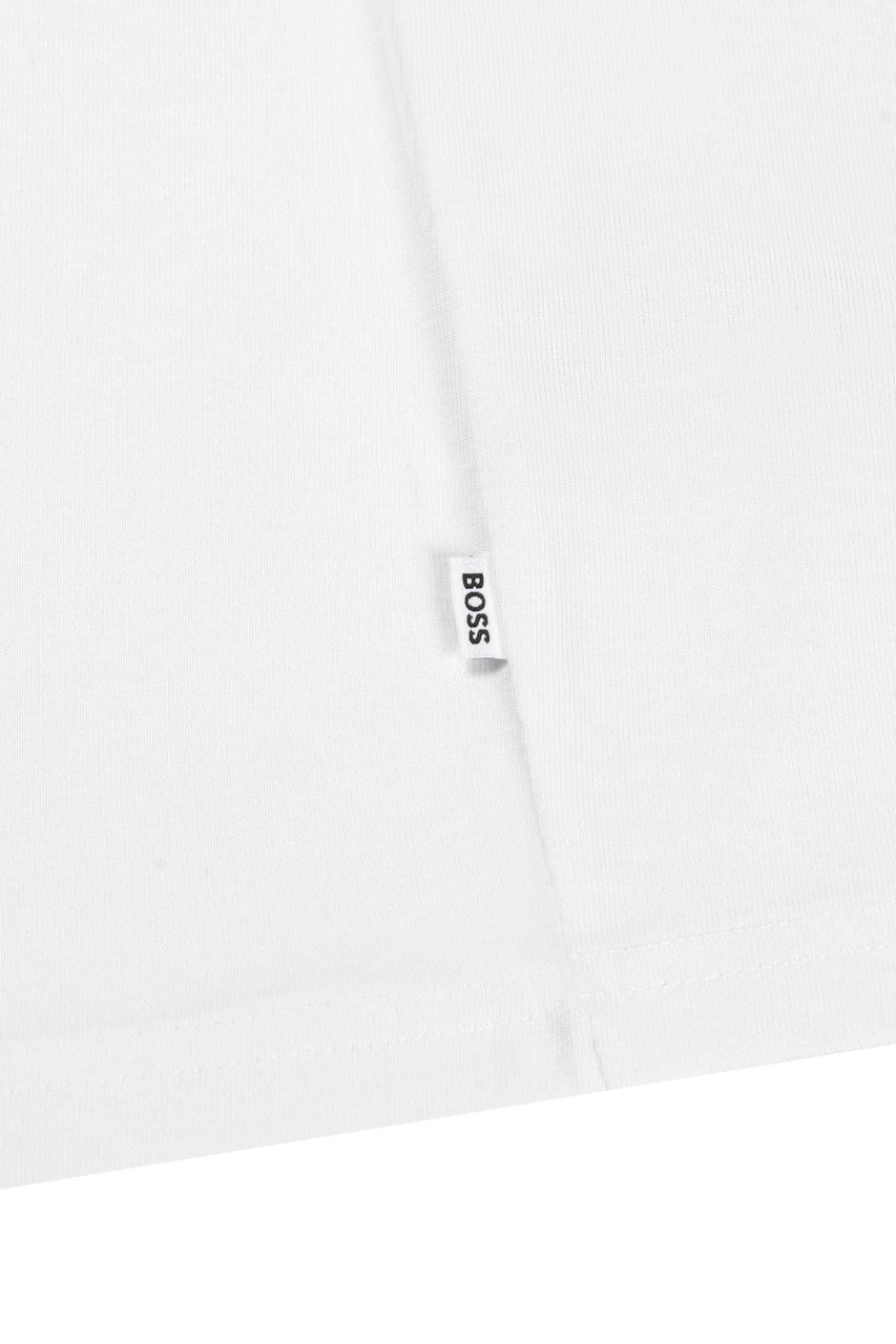 Boss T-shirt Korte Mouwen Wit