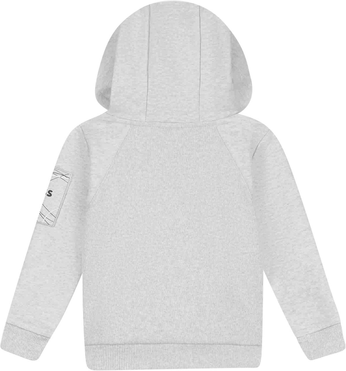 Boss Sweater Met Kap Grijs