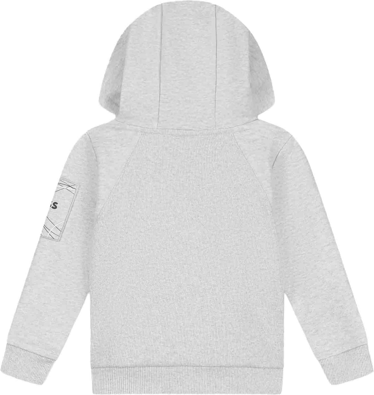 Boss Sweater Met Kap Grijs