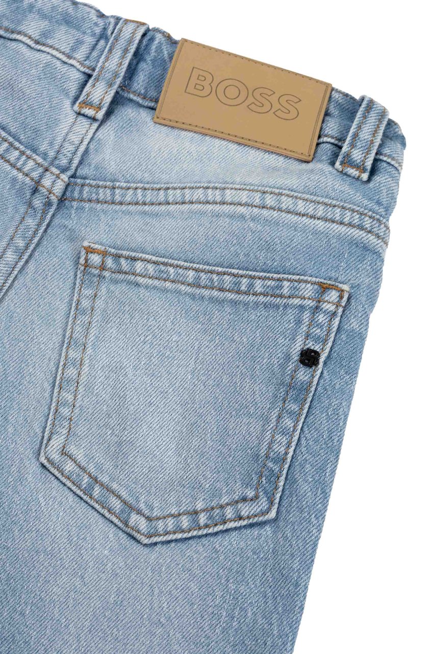 Boss Broek Jean Blauw