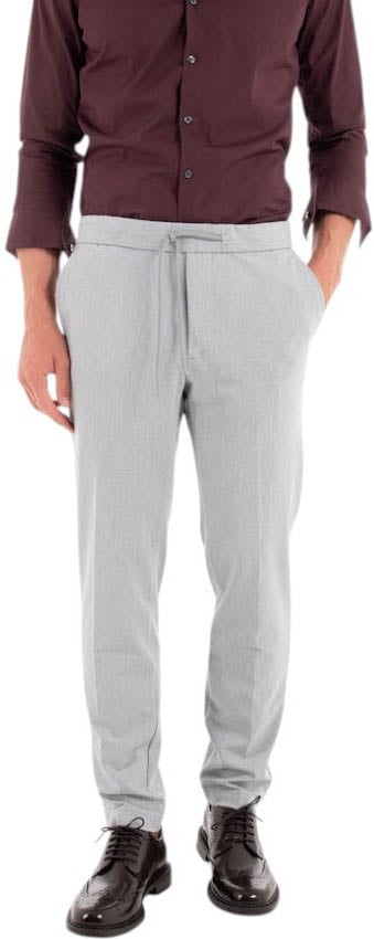 Boss Heren Broek Grijs