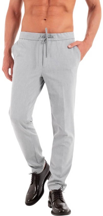 Boss Heren Broek Grijs