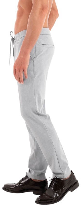 Boss Heren Broek Grijs