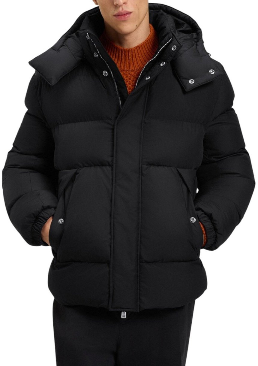 Boss Heren Jas Zwart