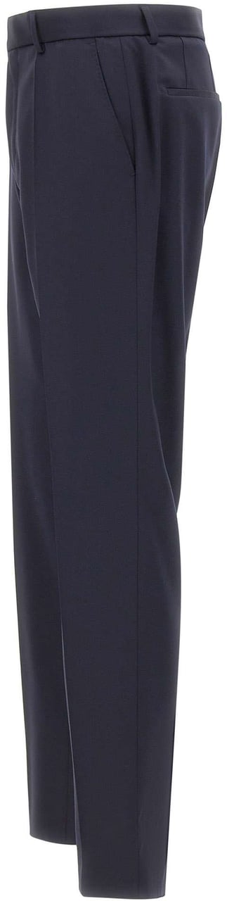 Boss Trousers Blue Navy