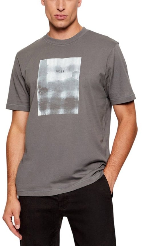 Boss Heren T-Shirt Grijs
