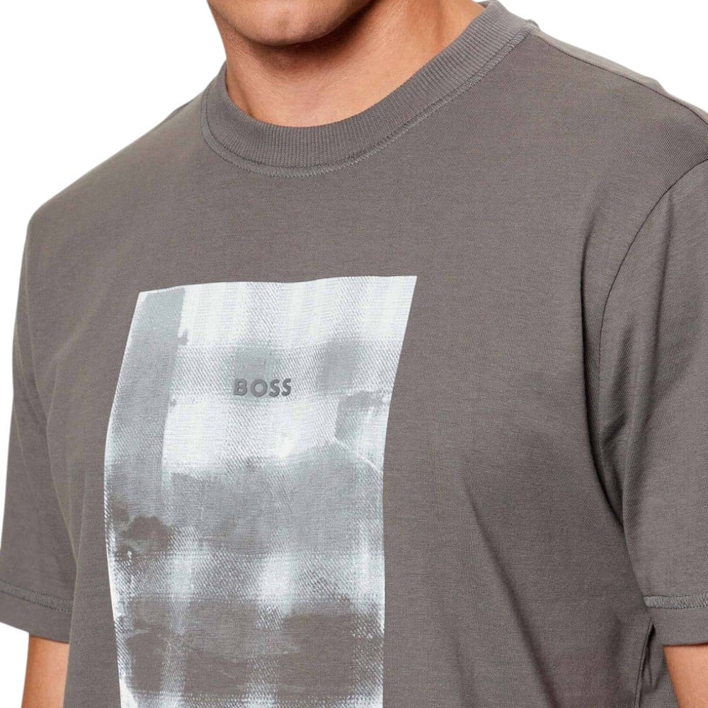 Boss Heren T-Shirt Grijs