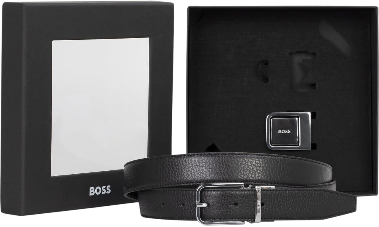 Boss Heren Riem Zwart