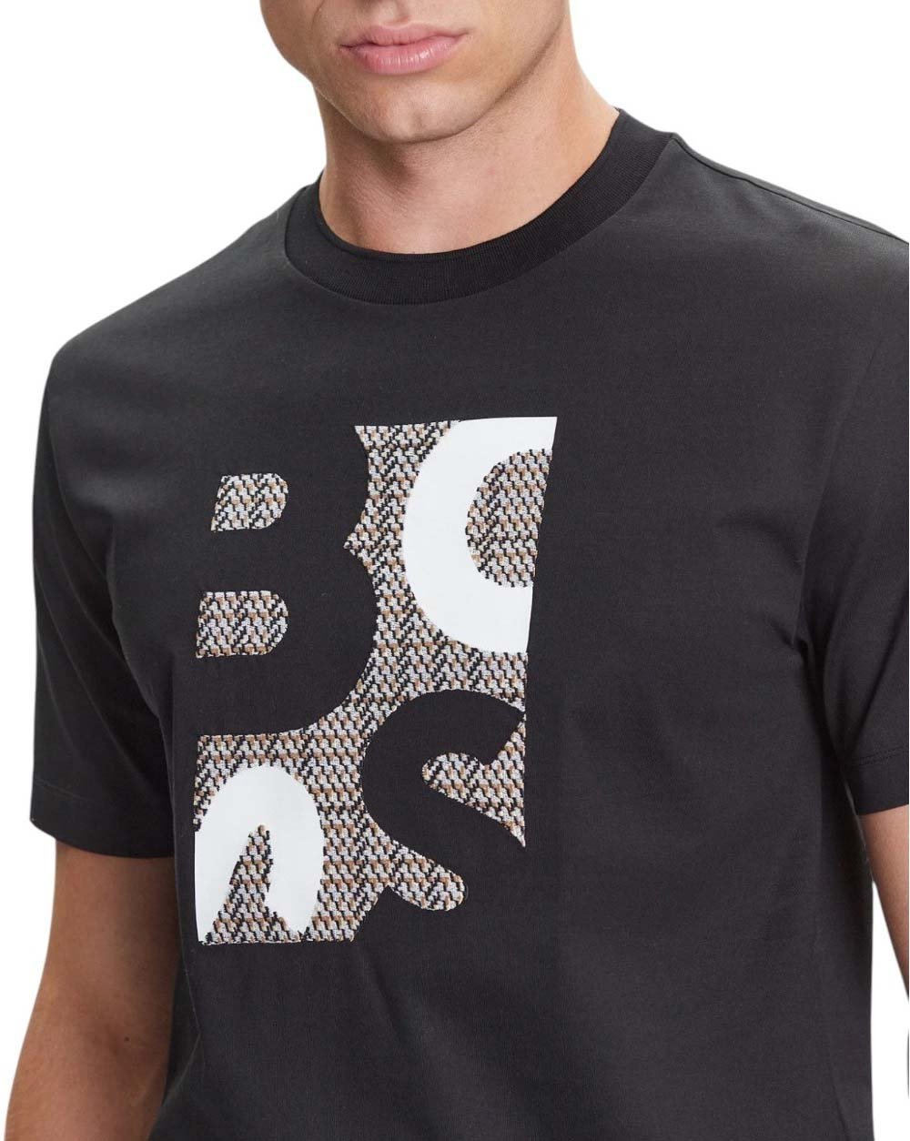 Boss Heren T-Shirt Zwart