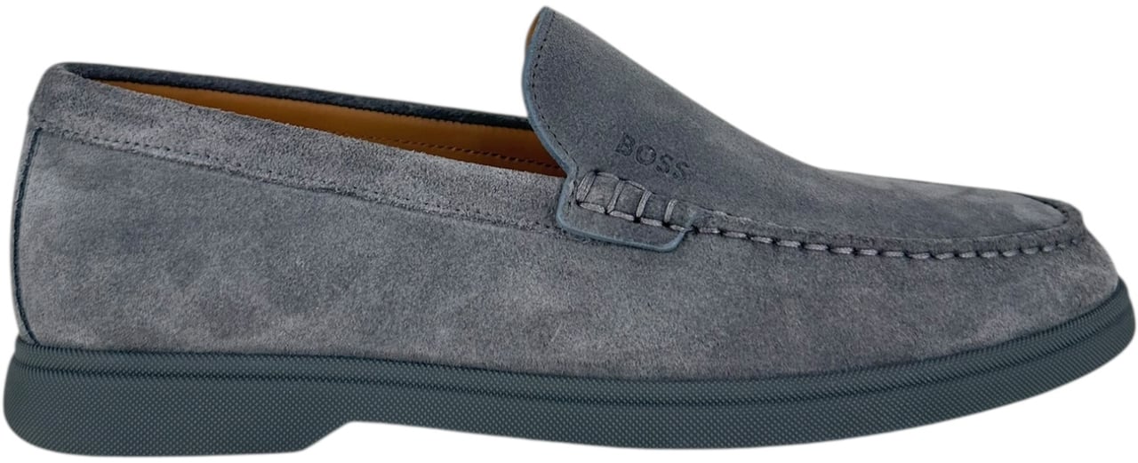 Boss Heren Loafer Grijs