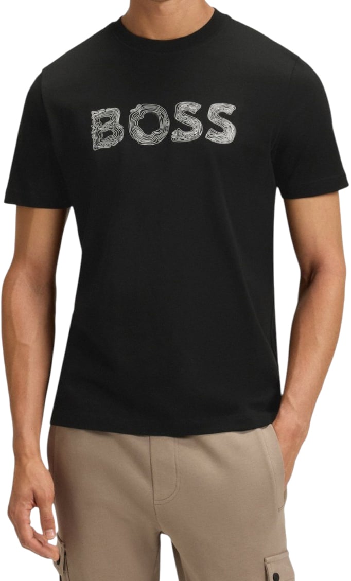 Boss Heren T-Shirt Zwart
