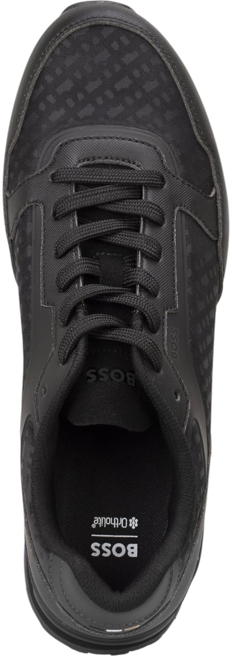 Boss Heren Sneakers Zwart