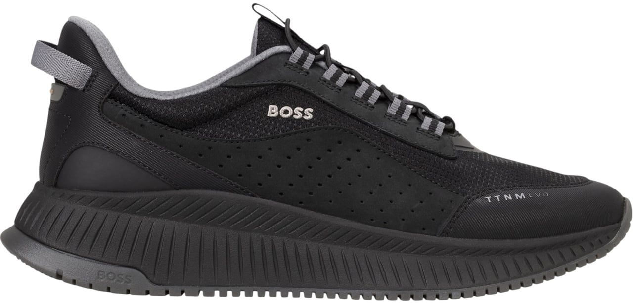 Boss Heren Sneakers Zwart