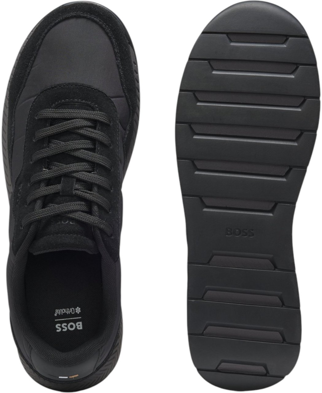 Boss Heren Sneakers Zwart