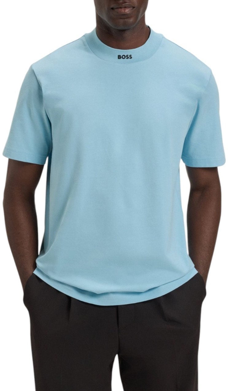 Boss Heren T-Shirt Blauw