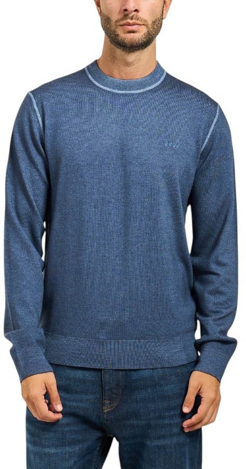 Boss Heren Trui Blauw
