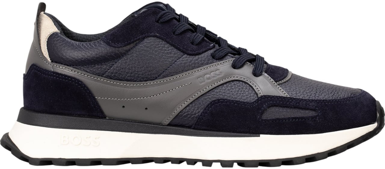 Boss Heren Sneakers Blauw