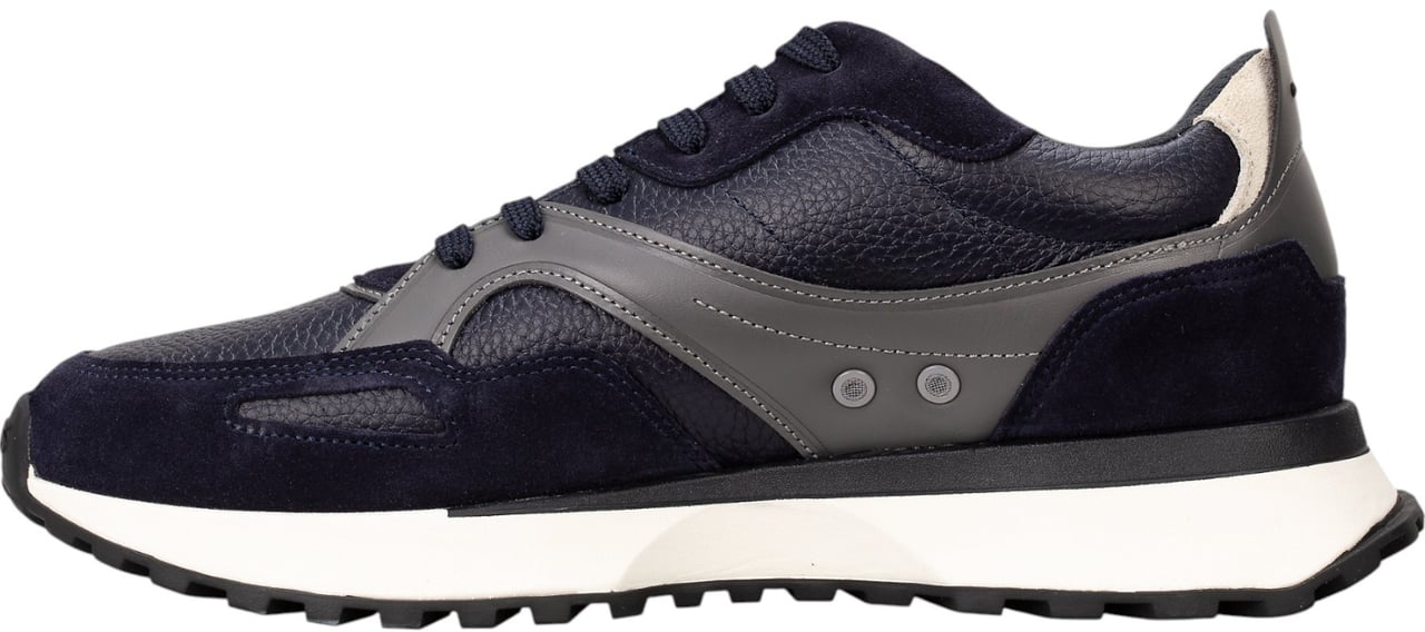 Boss Heren Sneakers Blauw