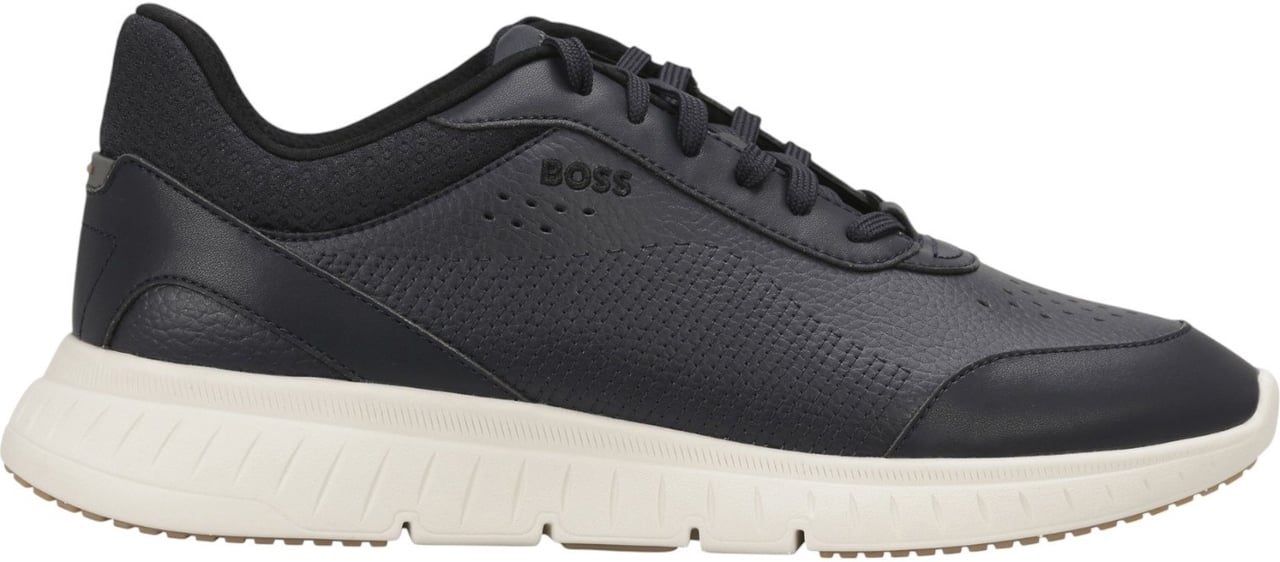 Boss Heren Sneakers Blauw
