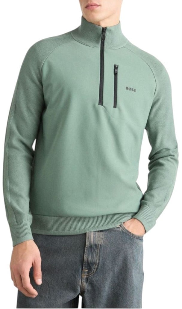 Boss Heren Trui Groen