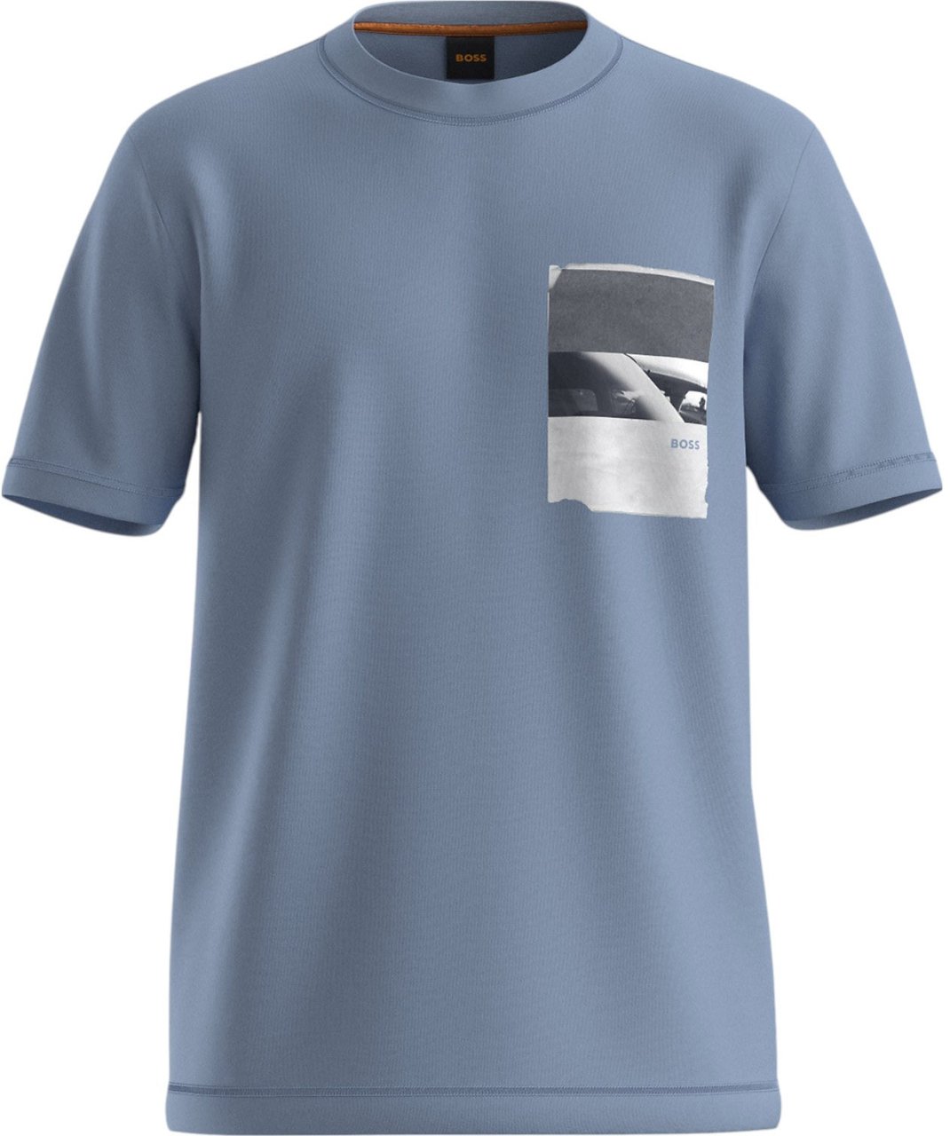 Boss Heren T-Shirt Blauw